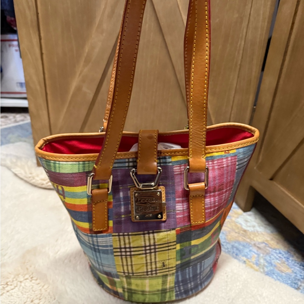 Dooney & Bourke Multicolor Patchwork Tote - image 12